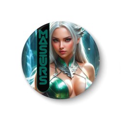 Ayla - Forest Warrior - Button