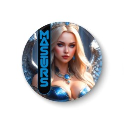 Eloa - Winged Goddess - Button