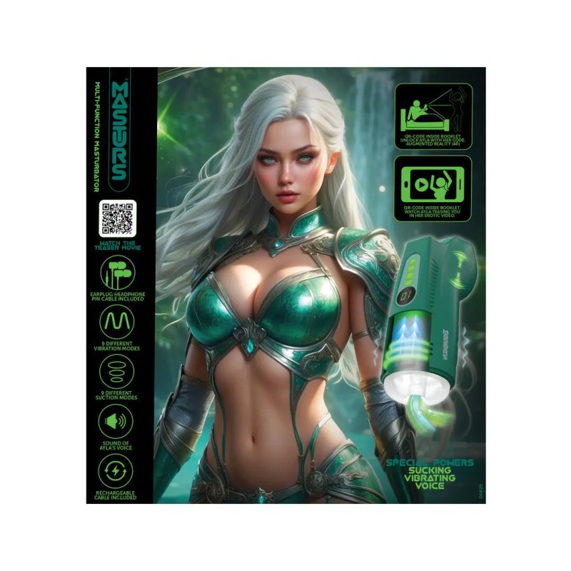 Ayla - Forest Warrior - Display Inlay