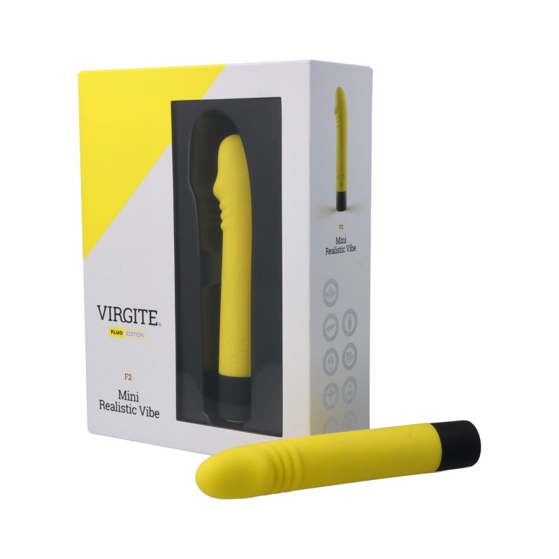 F2 FLUO SILICONE RECHARGEABLE VIBRATOR