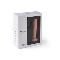REALISTIC VIBRATOR "R11" FLESH 14.4CM W/ REMOTE CONTROL