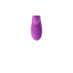 V9 RECHARGEABLE TAPPING VIBRATOR PURPLE