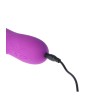 V9 RECHARGEABLE TAPPING VIBRATOR PURPLE