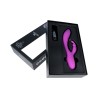 V9 RECHARGEABLE TAPPING VIBRATOR PURPLE