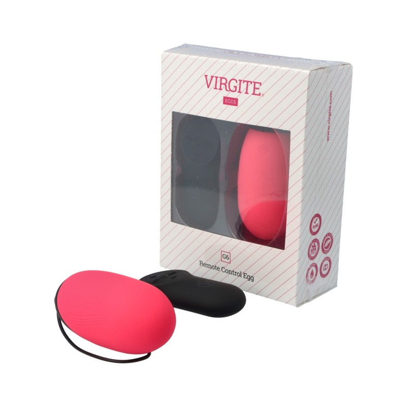 G6 RECHARGEABLE PINK VIBRATING EGG