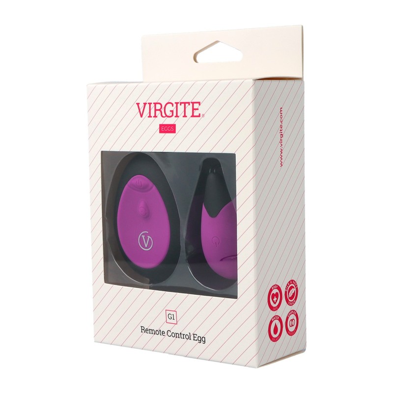 G1 RECHARGEABLE EGG WITH REMOTE CONTROLLER PURPLE