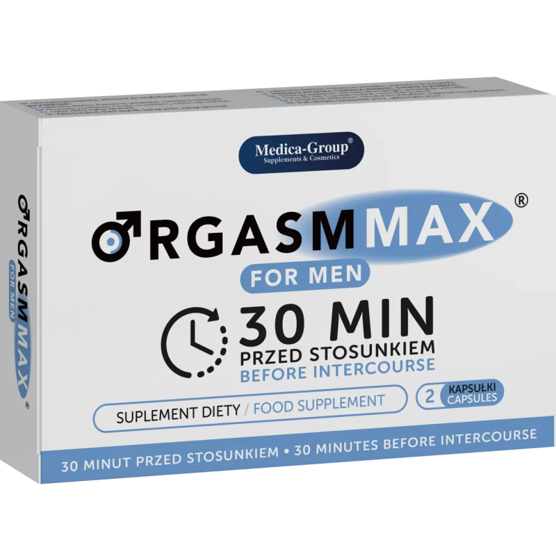 Orgasm Max For Men Kapsułki
