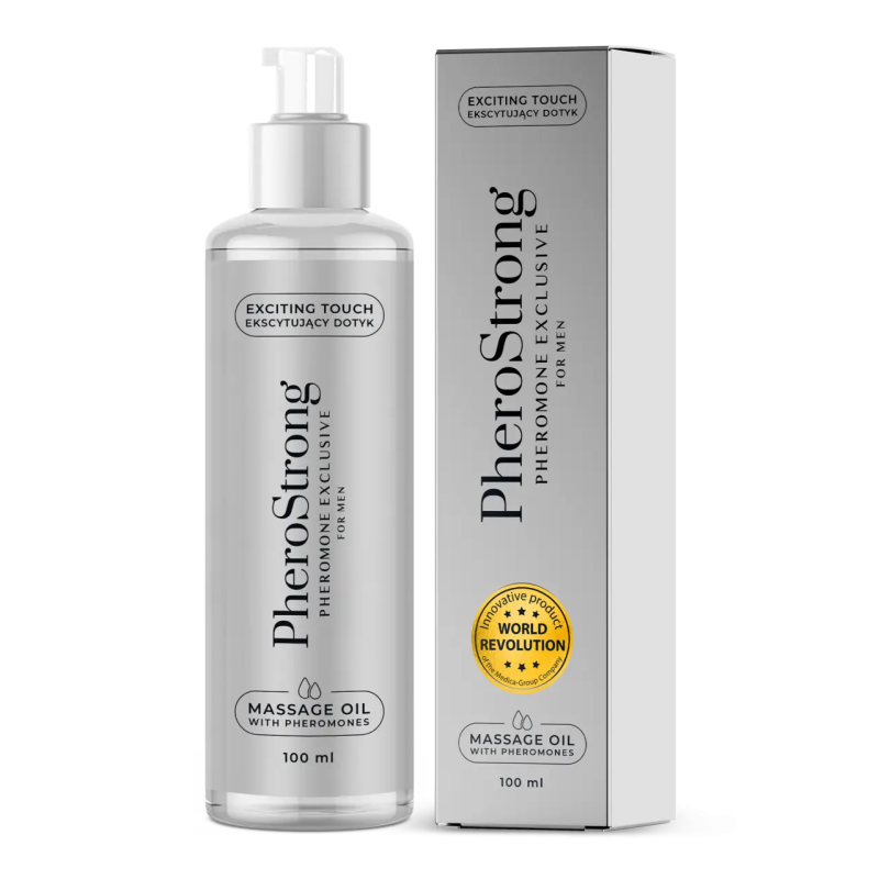 PheroStrong Pheromone Exclusive For Men Massage Oil