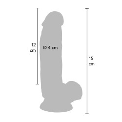 Dildo 6 inch with Balls