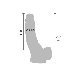Dildo 8 inch with Balls