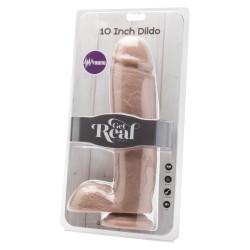 Dildo 10  Inch with Balls Vibrator
