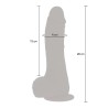 Up&Down Rotating Vibr Dildo