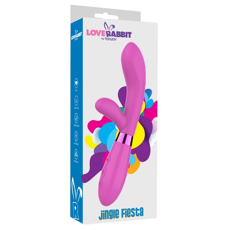 ToyJoy Love Rabbit Jingle Fiesta Vibrator