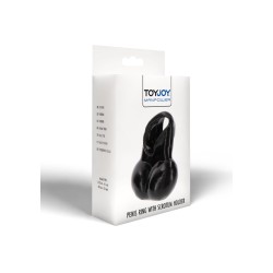 ToyJoy Manpower Penis Ring with Scrotum Holder
