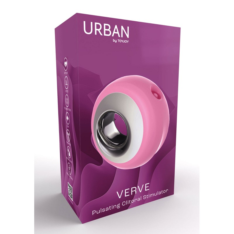 ToyJoy Urban VERVE - Pulsating Clitoral Stimulator