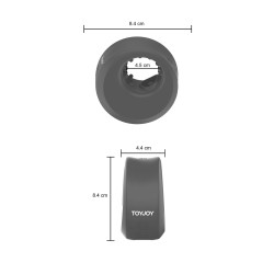 ToyJoy Urban ZEPHYR - Pulsating Stroker & C-Ring