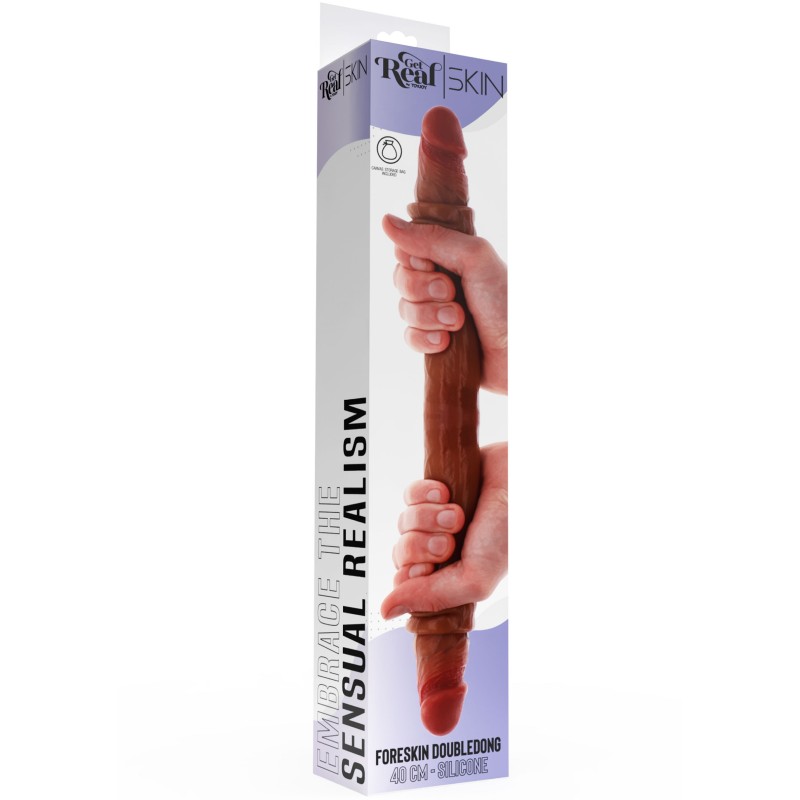 Silicone Foreskin D-Dong 40 cm