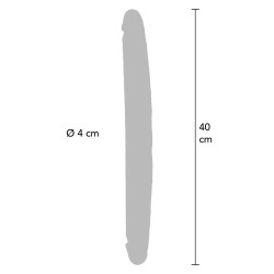 Silicone Foreskin D-Dong 40 cm