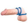 Lust 3 Cock Rings blue