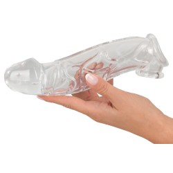Crystal Clear Penis Sleeve wit