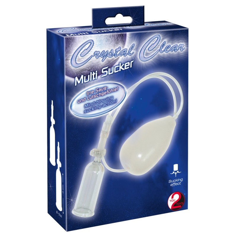 Crystal Clear Multisucker