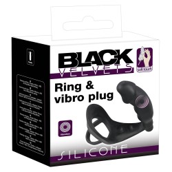 Vibrating Silicone Plug