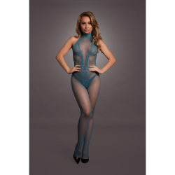 Fishnet and Lace Bodystocking - One Size