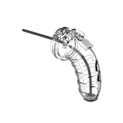 Model 16 Chastity Cock Cage with Urethral Sounding - 4.5 / 11,5 cm