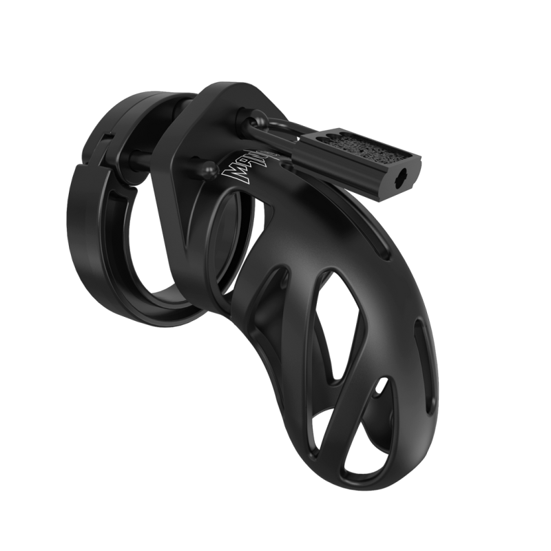 Model 24 - Chastity Cage - 3.5'' / 9 cm - Black