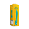 Smooth Silicone G-Spot Vibrator - Teal Blue