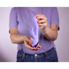 Smooth Silicone Rabbit Vibrator - Digital Lavender