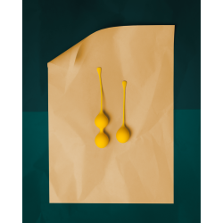 Silicone Kegel Balls Training Set - Carambola