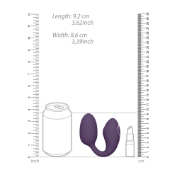 Aika - Pulse Wave  Vibrating Love Egg - Purple