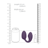 Aika - Pulse Wave  Vibrating Love Egg - Purple