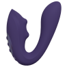 Yuki - Dual Motor G-Spot Vibrator with Massaging Beads - Purple