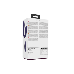 Yuki - Dual Motor G-Spot Vibrator with Massaging Beads - Purple