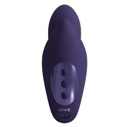 Yuki - Dual Motor G-Spot Vibrator with Massaging Beads - Purple