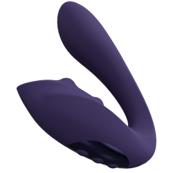 Yuki - Dual Motor G-Spot Vibrator with Massaging Beads - Purple