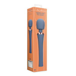 Powerful Wand Vibrator with Still Handle - Blue Nova