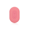 Ultra Soft Silicone Egg Vibrator with Remote Control - Pink Arabesque