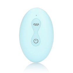 Panty Vibrator with Remote Control - Arctic Blue