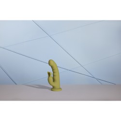 Ultra Soft Silicone Rotating Rabbit Vibrator - Spring Sage