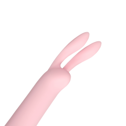 Mini Rabbit Vibrator with USB Charger - Cherry Chiffon