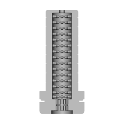 Easy Rider - Textured Masturbator - Black