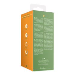 Non-Phallic Vibrating Dildo - Small - Forest Green