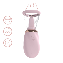 Boost - Rechargeable Vulva and Breast Pump - Pink