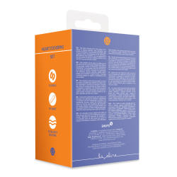 Heart Cockring Set - Violet Storm