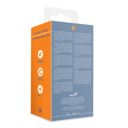 The Thrill - 10 Speed Interchangeable Vibrator - Blue