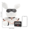 Rabbit Bondage - Velvet - Large - White