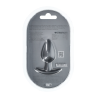 Smooth Silicone Anal Plug - Medium - 3.1 / 7,9 cm - Gunmetal